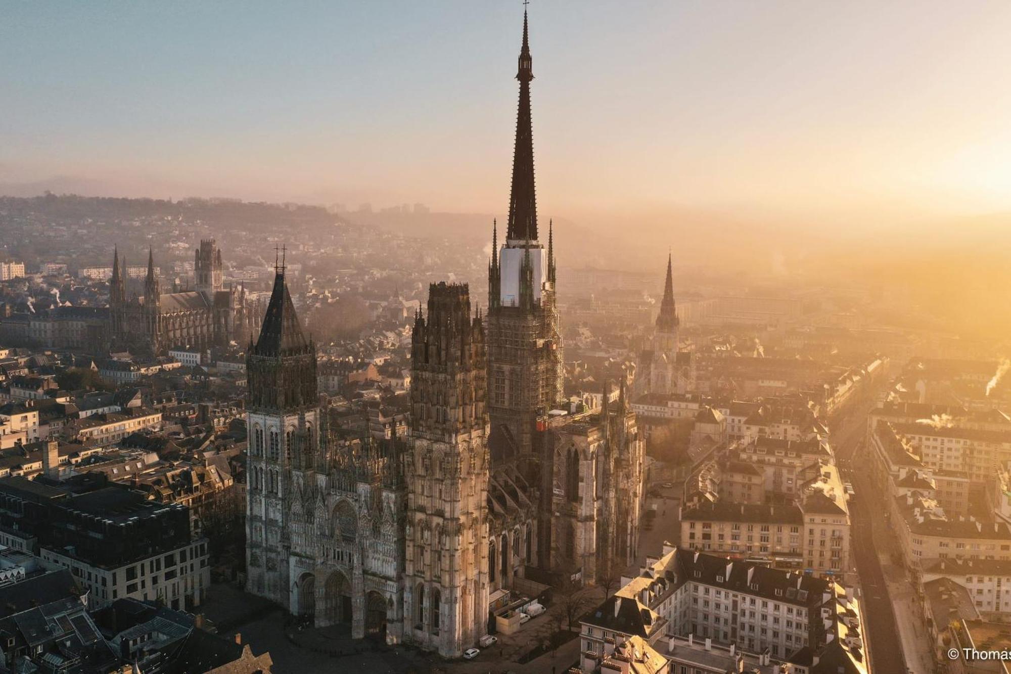 Le Ravissant Merveilleux F3 Avec Vue A Rouen Exterior foto